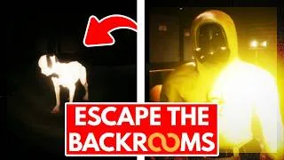 Miniature : Je DÉCOUVRE enfin le jeu ESCAPE THE BACKROOMS (Partie 1)