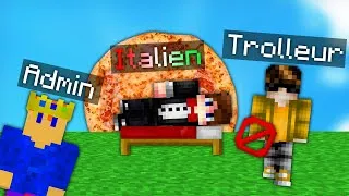 Miniature : J'ai Troll un YouTuber Italien en BedWars (avec Multicort et Chtitube)