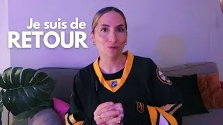 Miniature : Pourquoi j’ai quitté Youtube (et pourquoi je reviens)? JOB, famille, un chéri ? Je vous dis tout! 