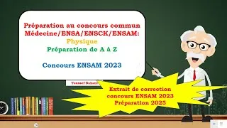 Miniature : Préparation 2025: Extrait de la correction détaillée du concours ENSAM 2023