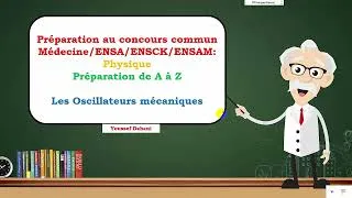 Miniature : Préparation concours 2025: Extrait du résumé de cours sur les oscillateurs mécaniques