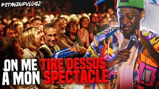 Miniature : un spectateur me TIRE dessus en plein SPECTACLE | standupvlog 2