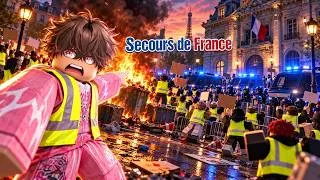 Miniature : Cette MISE À JOUR "MANIFESTATION" sur Roblox a complètement DÉGÉNÉRÉ… | Secours de france #roblox