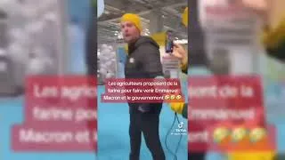 Miniature : "Farine ou Poudre Blanche ? Macron L'accueil délirant des agriculteurs🚜❄️