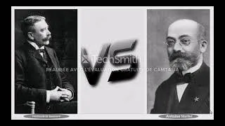 Miniature : le conflit sociolinguistique  entre Ferdinand de Saussure et son élève Antoine Meillet.