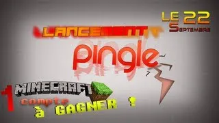 Miniature : Un compte Minecraft à gagner pour le lancement de Pingle Radio le 22 septembre à 20 heures !