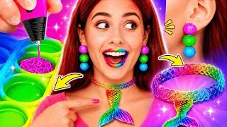 Miniature : ✨ DES IDÉES DE BIJOUX STYLOS 3D INCROYABLES ! 🌈💎 Accessoires et adorables créations artisanales😍