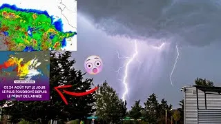 Miniature : LA FOUDRE ME DONNE UN SPECTACLE FABULEUX ! ⚡( La journée du 24 août )