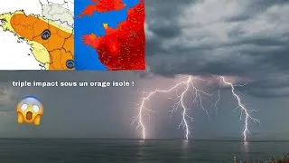 Miniature : J'AI CAPTURÉ CE TRIPLE IMPACT DE FOUDRE sur l'océan ! 😱