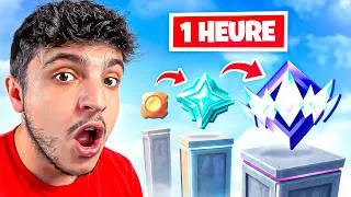 Miniature : J'ai 1 HEURE pour GAGNER le PLUS DE RANK possible ! 🔥