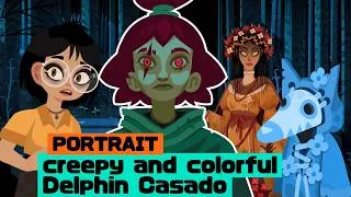Miniature : PORTRAIT JEU-VIDÉO Creepy and Colorful Delphin Casado