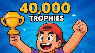 Miniature : LES 40 000 trophées !!! DÉFIS IMPOSSIBLES #brawlstars #brawlstarsgameplay #brawlstarsgame 