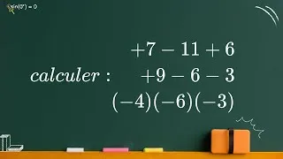 Miniature : Soustraction et multiplication des nombres algebriques 2