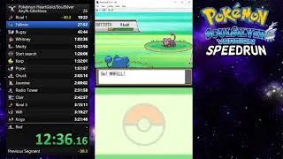 Miniature : 1ère RUN Pokémon Soul Silver ANY%Glitchless (4h33min52sec)