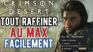 Miniature : GUIDE ULTIME pour TOUT RAFFINER au MAXIMUM dans Crimson Desert (Or, Argent, Cuir, Os, Peau, Croc..)