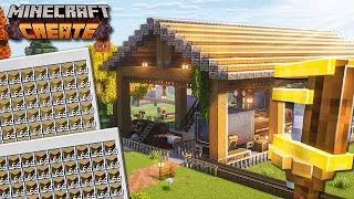 Miniature : J'ai construit une FERME à BOIS et une SCIERIE sur Create Ep7