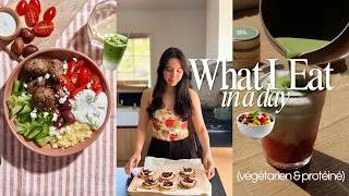 Miniature : What I Eat in a day | healthy, végétarien et protéiné