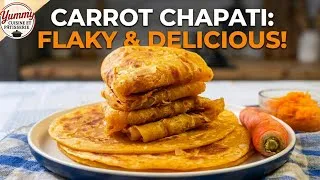 Miniature : Chapati aux Carottes Moelleux et Feuilleté 🥕