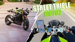Miniature : ARRÊTEZ D'ACHETER DES 1000CC : CETTE MOTO DETRUIT TOUTE LA CONCURRENCE - STREET TRIPLE 765RS MOTO2 💥