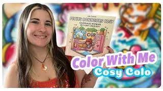 Miniature : 🎨 COLOR WITH ME - Effets Piscine✨ Tome Petits Bonheurs Cosy ~