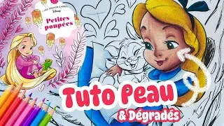 Miniature : 🖍️ TUTO PEAU & DÉGRADÉS aux Crayons de Couleurs Prismacolors ~ 