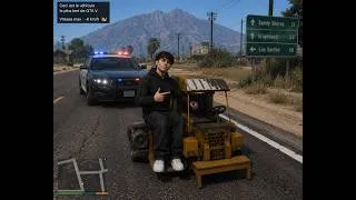 Miniature : Traverser toute la carte avec le véhicule le plus lent sur GTA