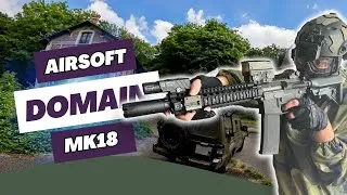Miniature : Une matinée airsoft sur DOMAIN à la MK18 Evolution !