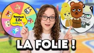Miniature : La ROUE m’a imposé les PIRES personnages dans TOMODACHI LIFE… 🤡😭