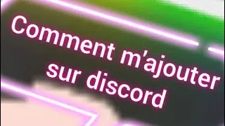 Miniature : Comment m'ajouter sur discord 👍