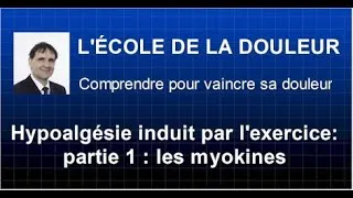Miniature : Spécial hypoalgésie induit par l'exercice (EIH), partie 1 : les myokines