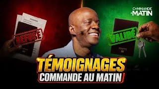 Miniature : TÉMOIGNAGES DÉBLOCAGES ADMINISTRATIFS ET PROFESSIONNELS - Commande au matin
