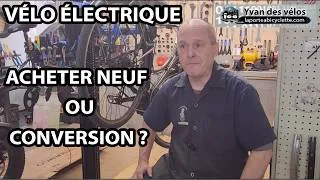 Miniature : Réparation Vélo électrique. Acheter neuf ou conversion?