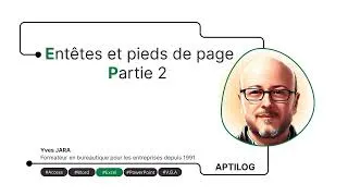 Miniature : 24  Entêtes et pieds de page (partie 2)