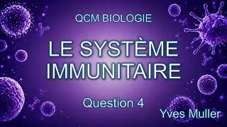 Miniature : QCM Système immunitaire #4 – Vaccination et types d’immunité