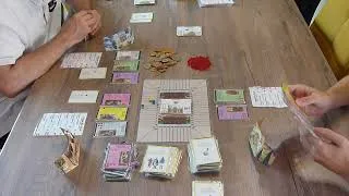 Miniature : Les Jeux de Tarwac : la partie à 3 joueurs.
