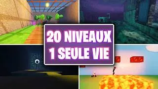Miniature : 1 VIE pour 20 NIVEAUX dans ce Obby Roblox ! ⭐👾 (Roblox Unseen)