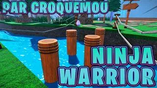Miniature : Un Abbonné a créé un jeu Ninja Warrior sur Roblox ! 🥷