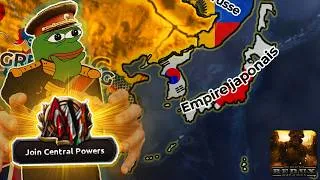 Miniature : Et si jouais le japon pendant 32 ans en 1910 ? 🤔 #TheGreatWar #HOI4fr