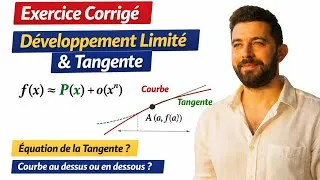 Miniature : Exercice Corrigé – Développement Limité et Tangente | Position de la Courbe