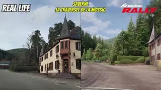 Miniature : [ASSETTO CORSA RALLY] REAL LIFE VS GAME - SAVERNE - LA TRAVERSSE DE LA MUSSIG