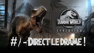 Miniature : [Lundi Gestion] Jurassic World Evolution (01) - Direct le drame !