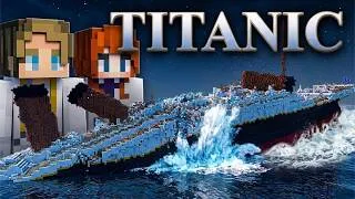 Miniature : TITANIC, J'ai construit le PAQUEBOT et le port de BELFAST dans Minecraft (Timelapse & Cinematic)🚢