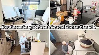 Miniature : Routine ménage et rentrée scolaire au Canada 🇨🇦