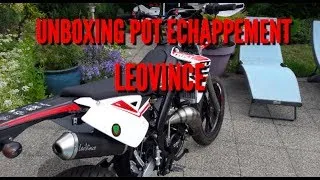 Miniature : UNBOXING | POT D'ECHAPPEMENT LEOVINCE XFIGHT LACK RIEJU MRT !