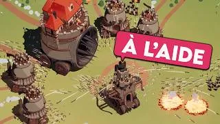 Miniature : On se bat avec des châteaux mobiles... que dire de plus ?