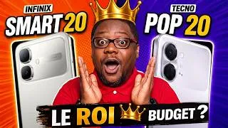Miniature : INFINIX SMART 20 vs TECNO POP 20 : NE FAITES PAS CETTE ERREUR !