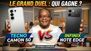 Miniature : LE GRAND DUEL : Infinix Note Edge vs Tecno Camon 50 - Qui Gagne ?