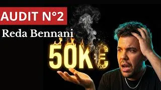 Miniature : Reda Bennani laisse 50K€ sur la table (audit funnel conciergerie)