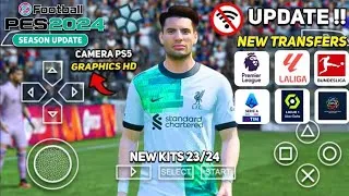 Miniature : messi vs cristiano Ronaldo eFOOTBALL PES 2024 PPSSPP Download New Update Kits 24