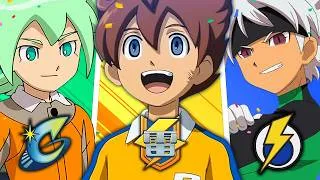 Miniature : les MEILLEURS JOUEURS de chaque équipe de INAZUMA ELEVEN GO